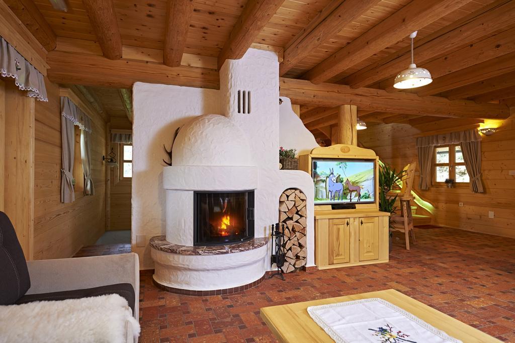 Holiday Chalet "Alpine Dreams" With Private Wellness 솔차바 객실 사진