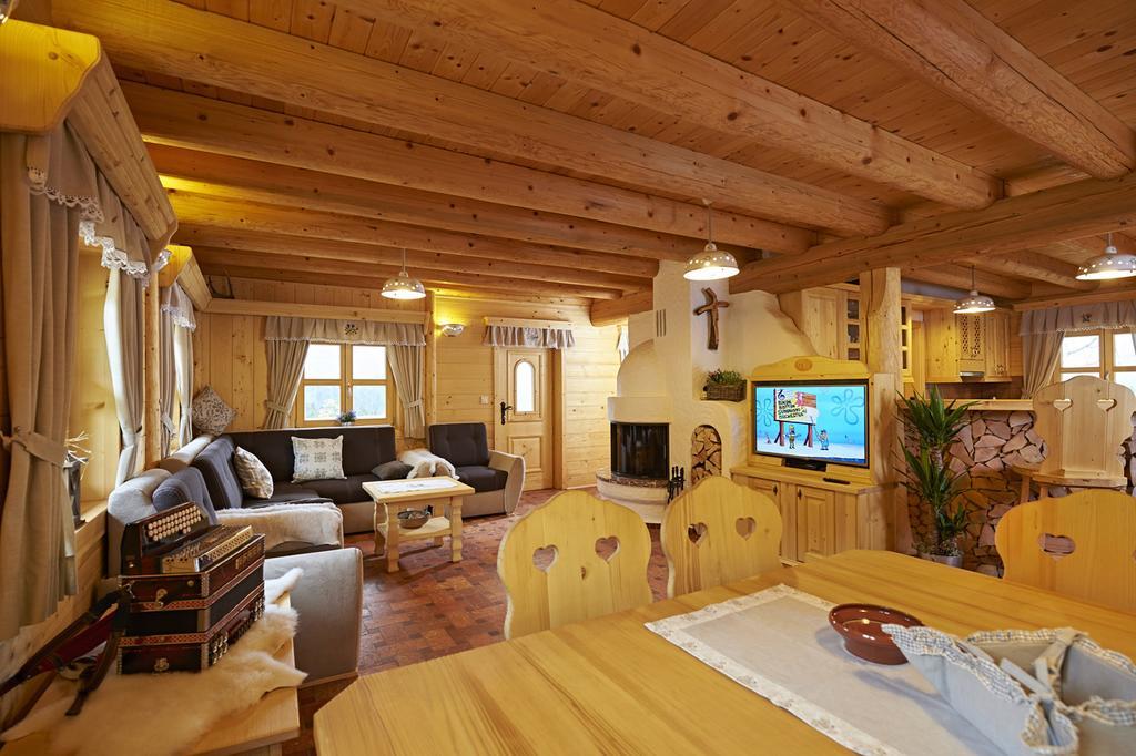 Holiday Chalet "Alpine Dreams" With Private Wellness 솔차바 객실 사진