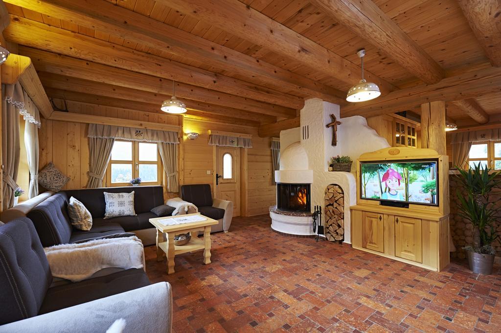 Holiday Chalet "Alpine Dreams" With Private Wellness 솔차바 객실 사진