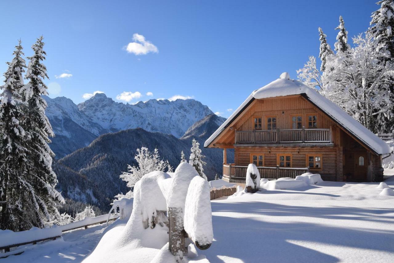 Holiday Chalet "Alpine Dreams" With Private Wellness 솔차바 외부 사진